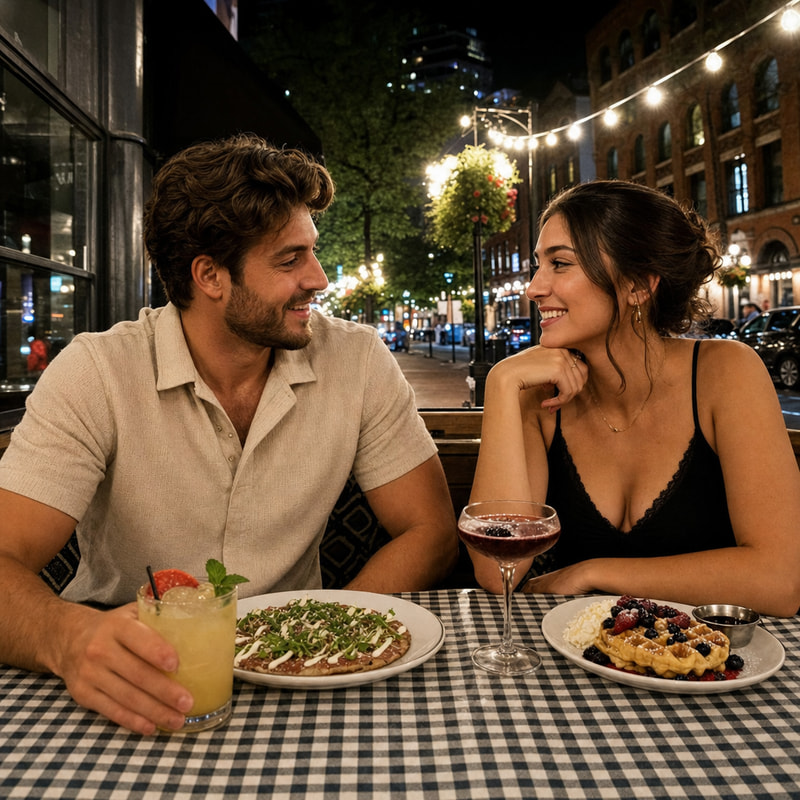 Water St. Café Patio Dinner