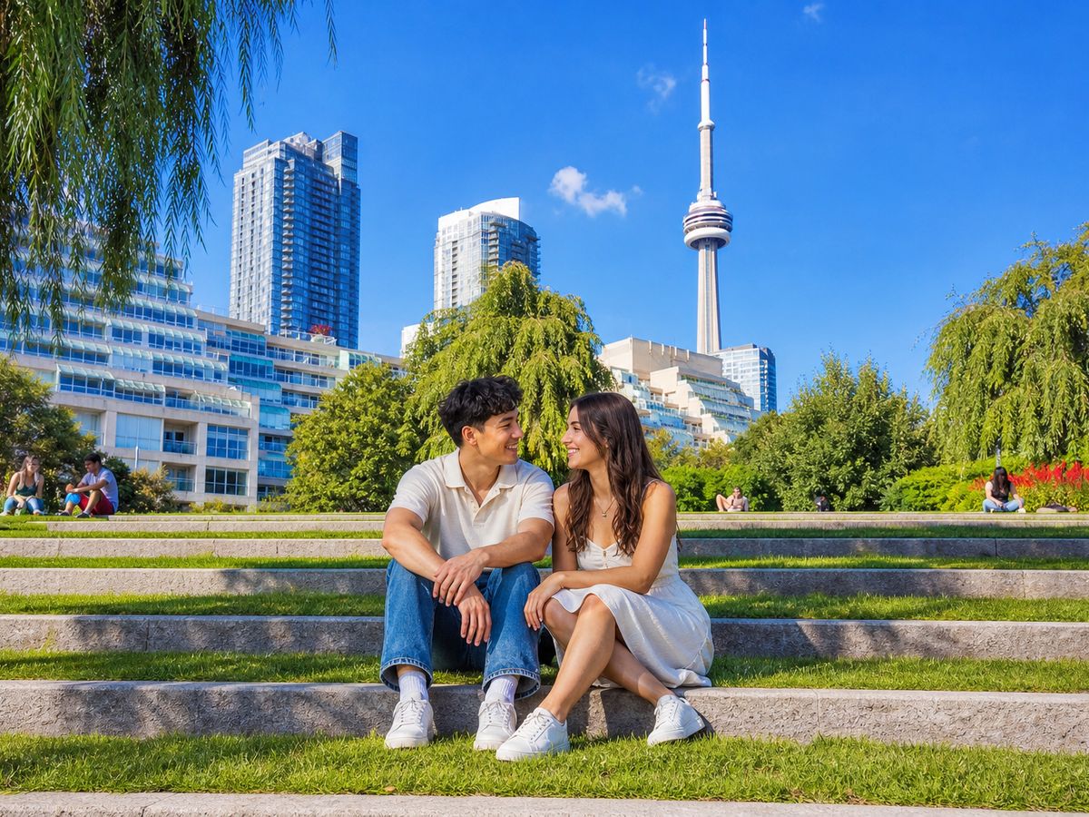 Serenade at Toronto Music Garden