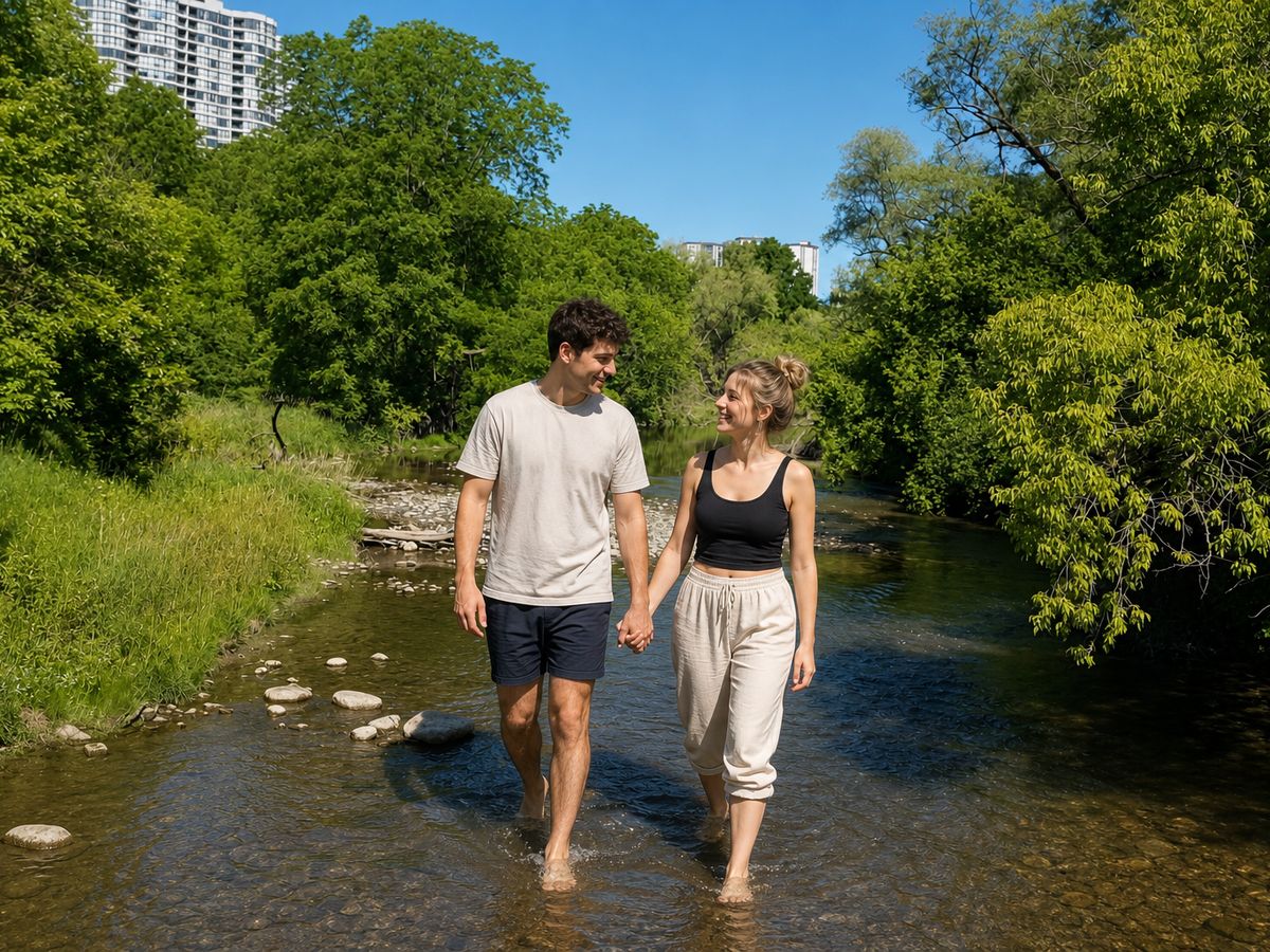 Romantic Rendezvous at Rowntree Mills Park