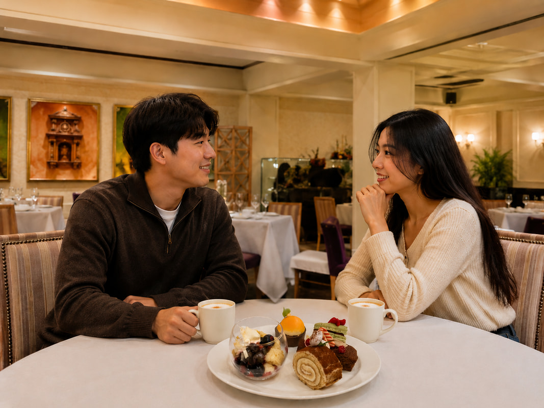 Coffee Date at Victoria Cafe