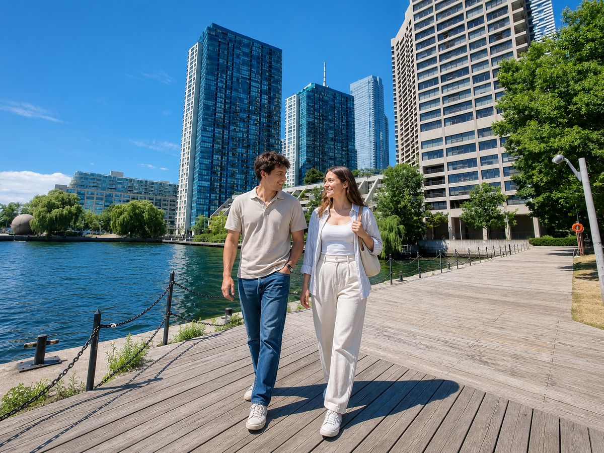 Harbour Square Park Stroll