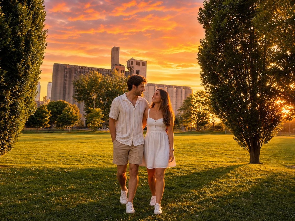 Sundown Views at Little Norway Park