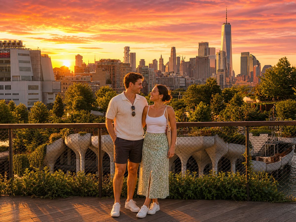 Sunset Magic at Pier 57 Rooftop