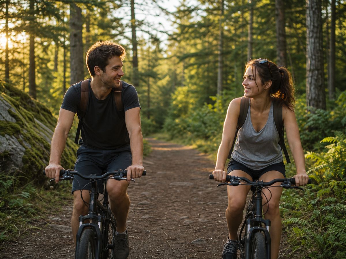 Biking Bliss at Barker's Bush
